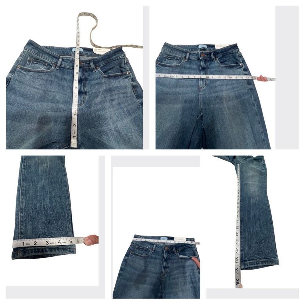 Loft Womans Skinny Ankle/Curvy/ Mid Rise Jeans Sz 8 NWT - Picture 7 of 7